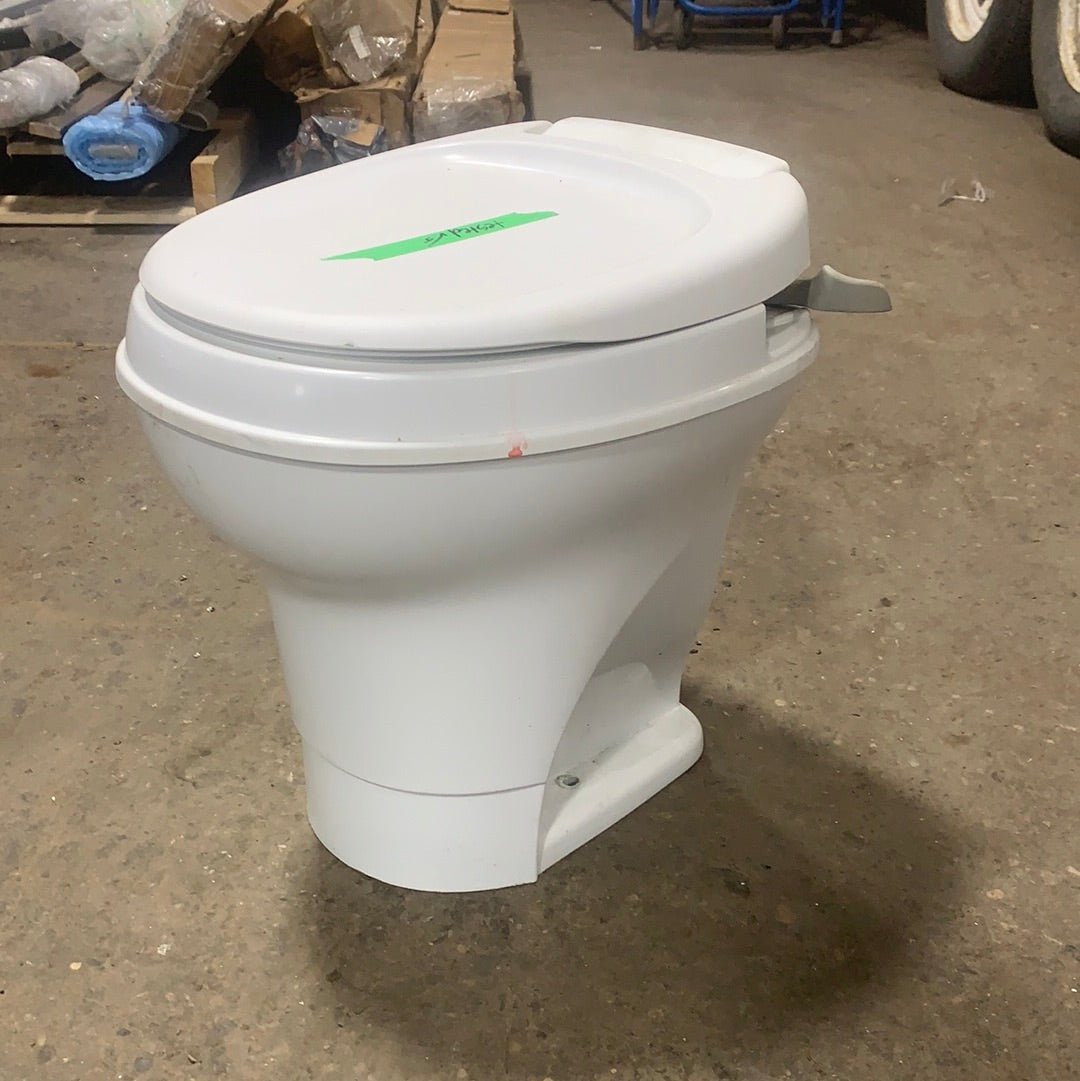 Used Thetford AQUA MAGIC V Toilet - Hand Flush, High Profile, White