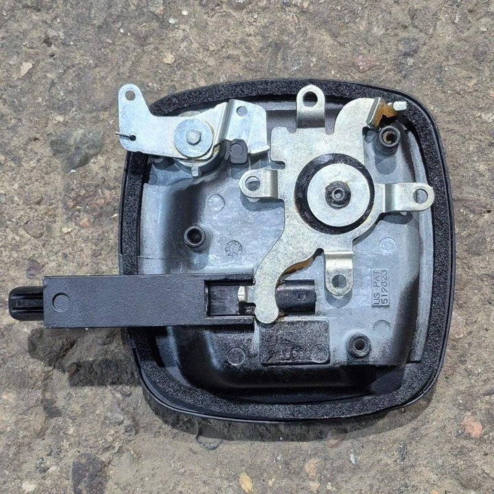 Used Trimark Flush Baggage Door Latch, Black - 060-0475 - Young Farts RV Parts