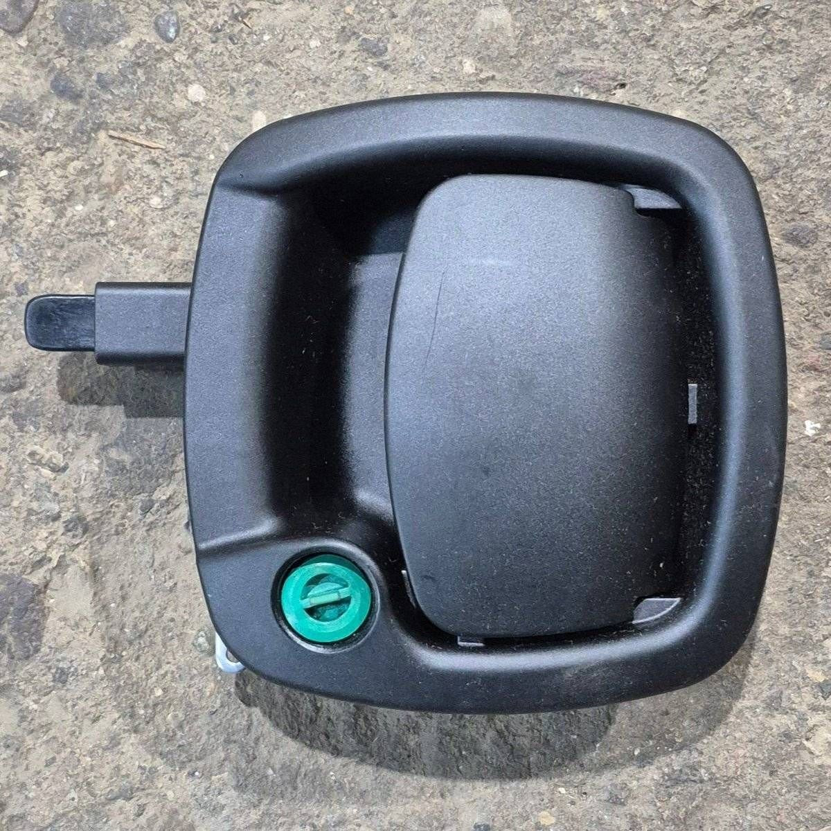 Used Trimark Flush Baggage Door Latch, Black - 060-0475 - Young Farts RV Parts