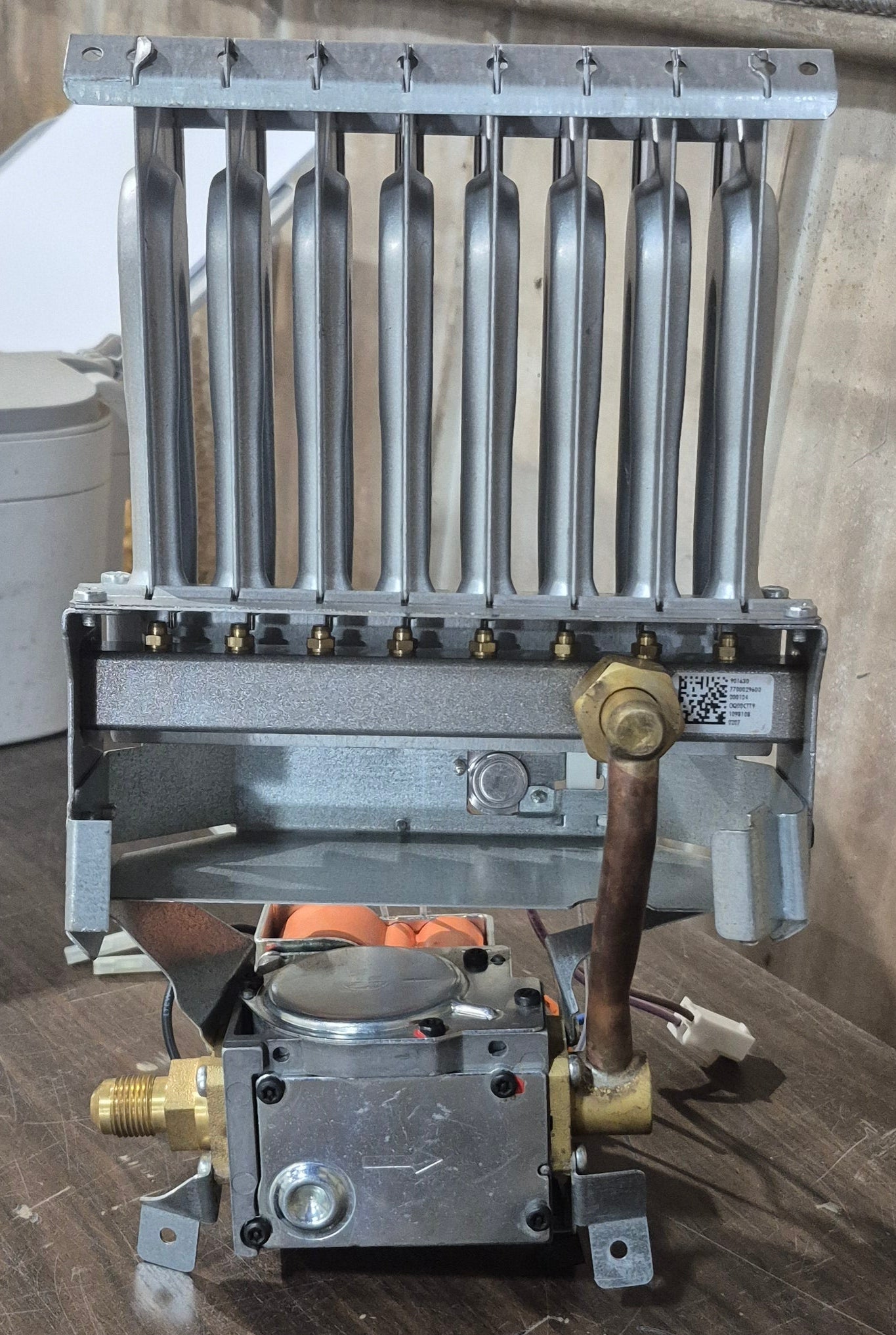 Used Truma AquaGo Replacement Gas Valve & Burner Assembly - 77000 - 90400 - Young Farts RV Parts