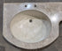 Used Undermount Bathroom Sink With Cornered Counter Section - Young Farts RV Parts