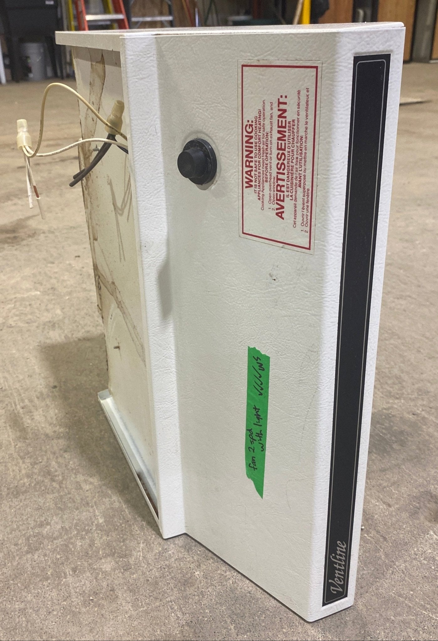 Used Ventline RV Range Hood Fan CC317 - 2 - Young Farts RV Parts