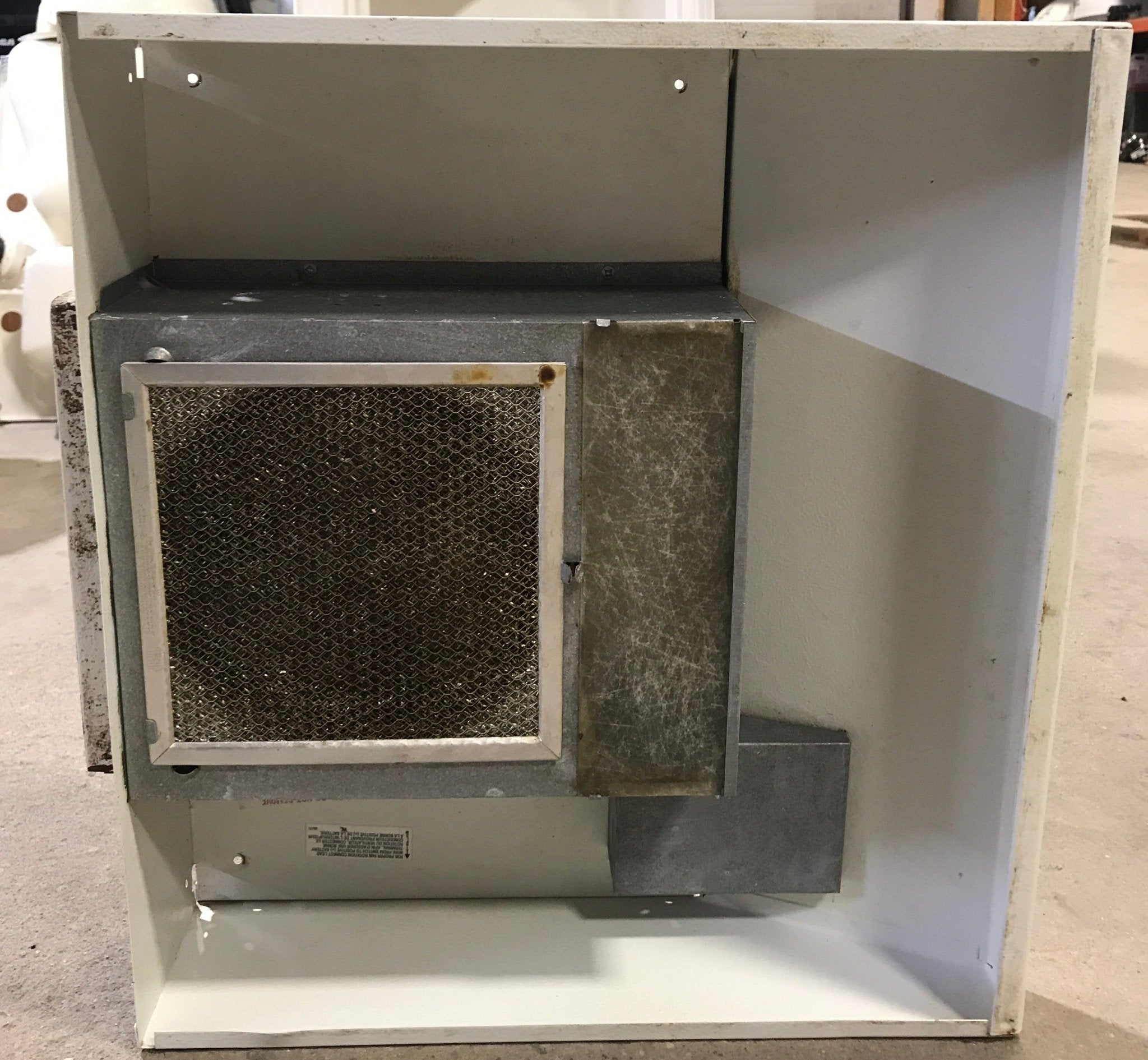 Used Ventline RV Range Hood Fan, White - CC0317 - 02 - Young Farts RV Parts