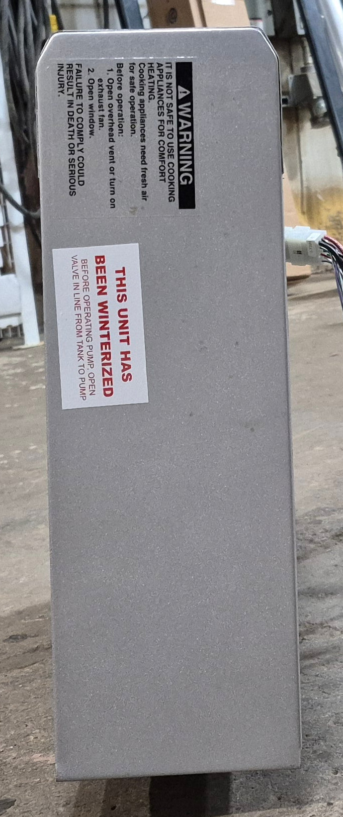 Used Ventline RV Range Hood Fan With Tank Monitor - CC316 - 01 - Young Farts RV Parts