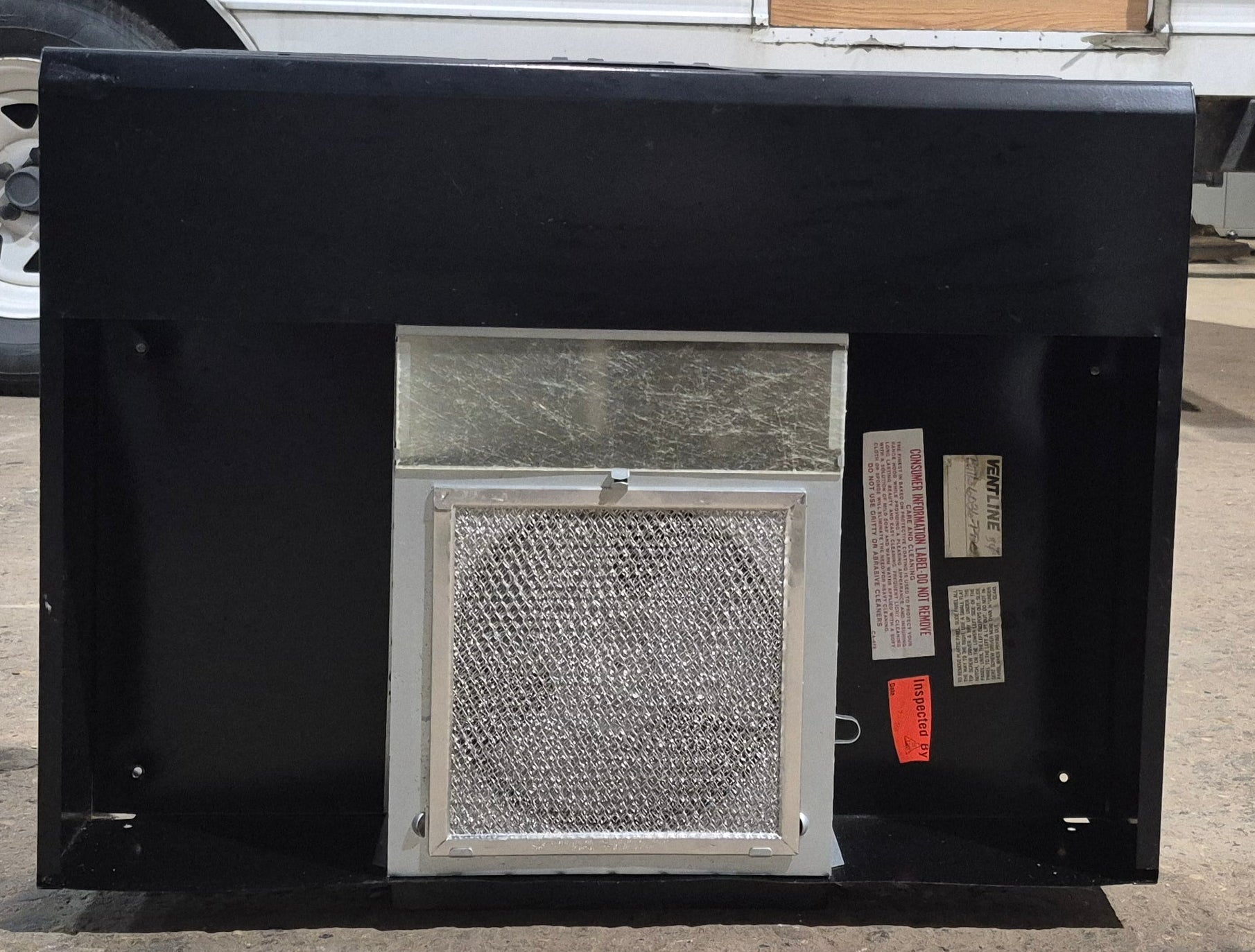 Used Ventline RV Range Hood Fan With Tank Monitor - RML-6036-PBC - Young Farts RV Parts