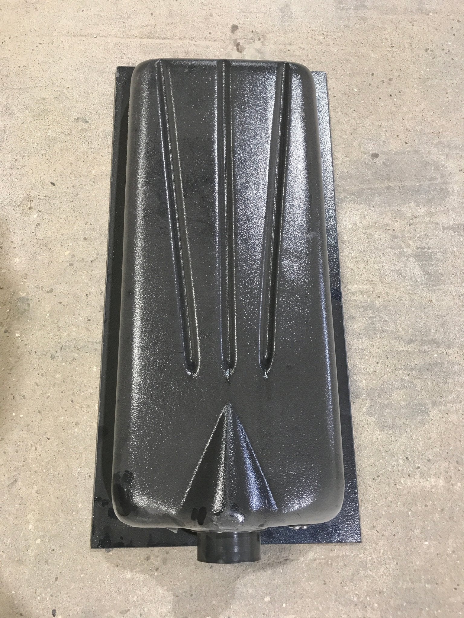 Used Waste/ Grey Water Portable Tank 34 1/2" L x 16 1/2" W x 6" H - Young Farts RV Parts