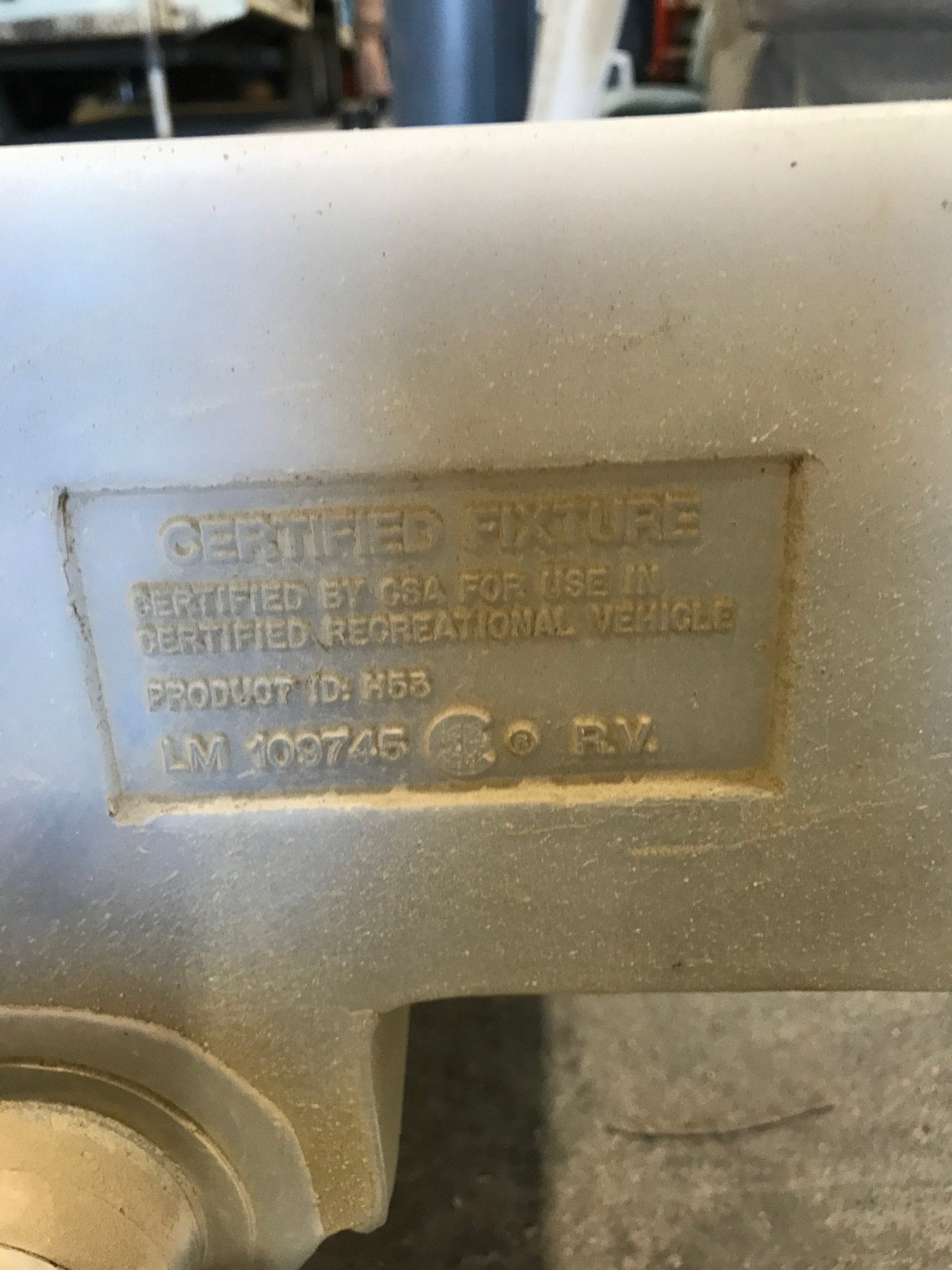 Used Waste/ Grey Water Portable Tank 54 1/2