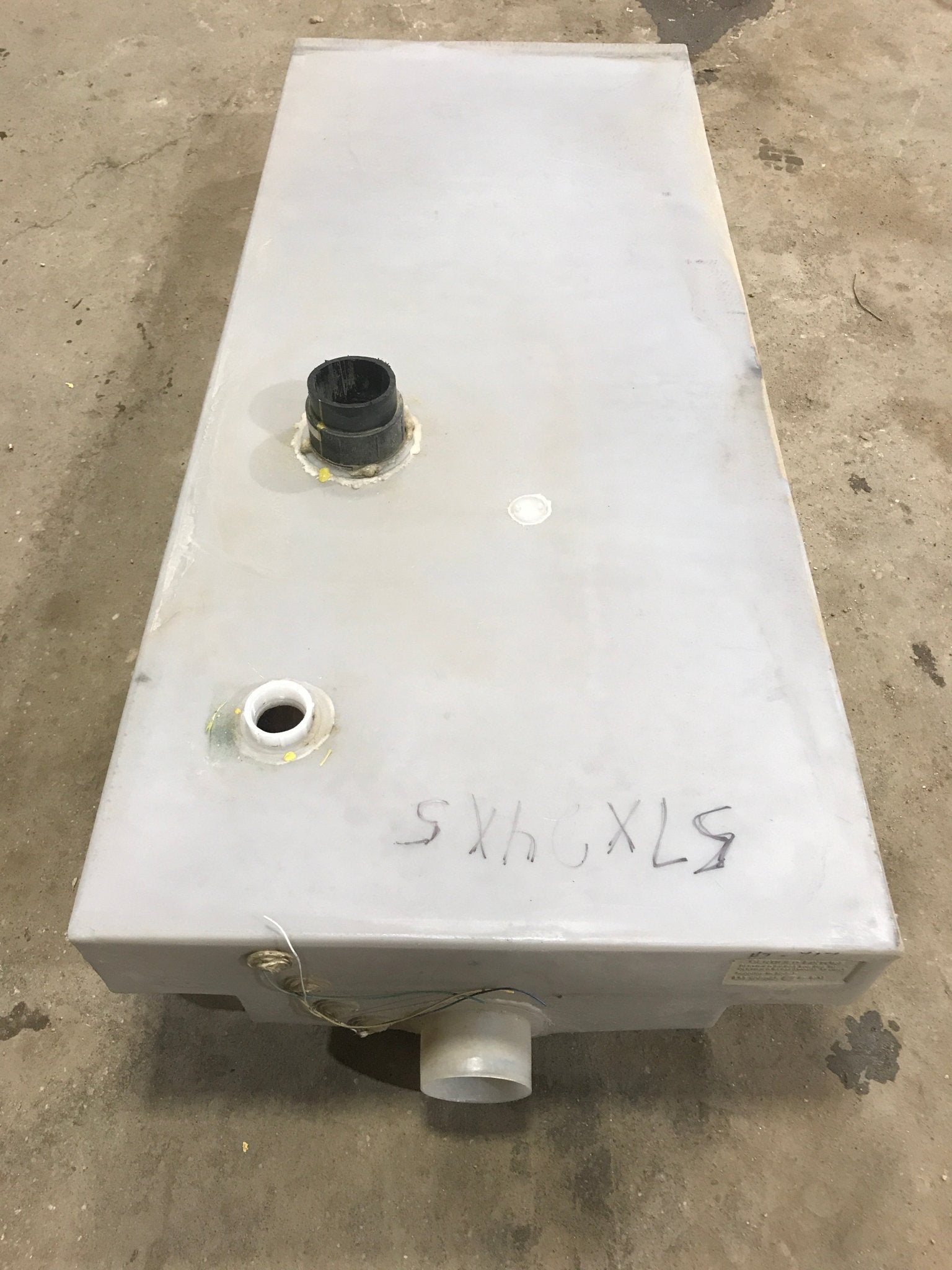 Used Waste/ Grey Water Portable Tank - 57