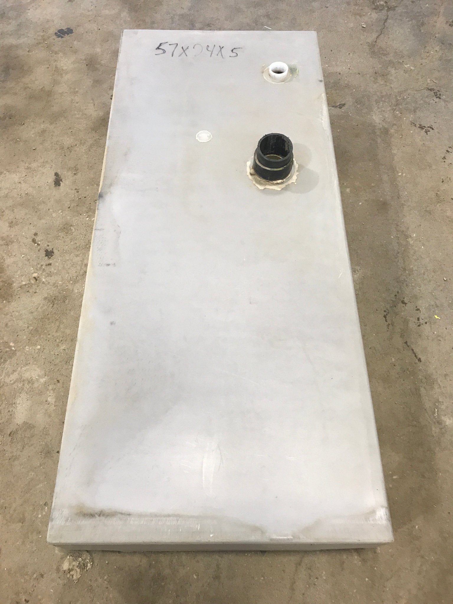 Used Waste/ Grey Water Portable Tank - 57" L x 24" W x 5" H - Young Farts RV Parts