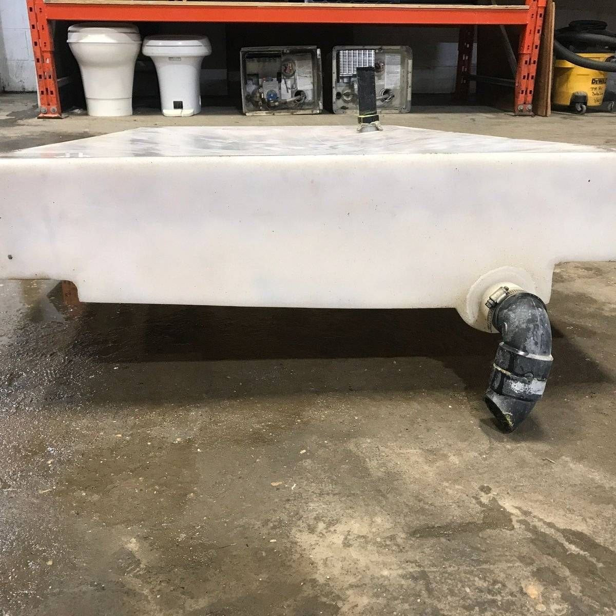 Used Waste/ Grey Water Tank - 54.25" x 30.0" x 6.0" - Young Farts RV Parts