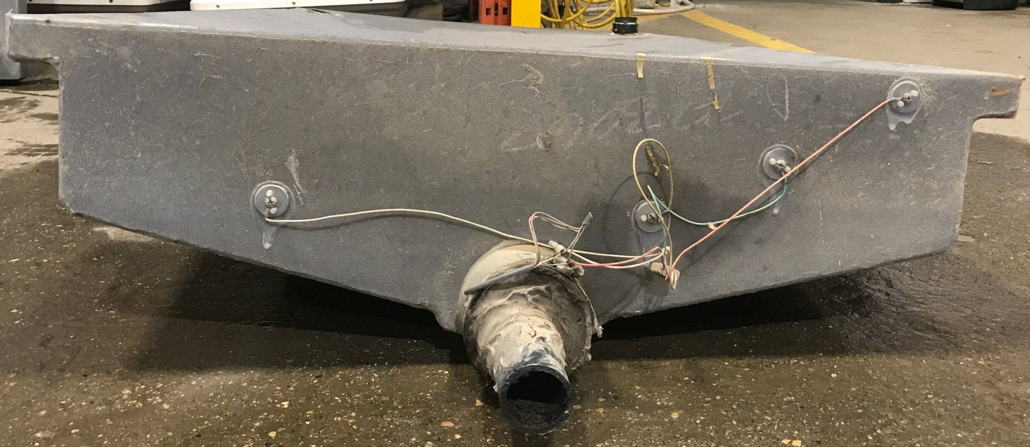 Used Waste/ Grey Water Tank 55" L x 32" W x 6" H - Young Farts RV Parts