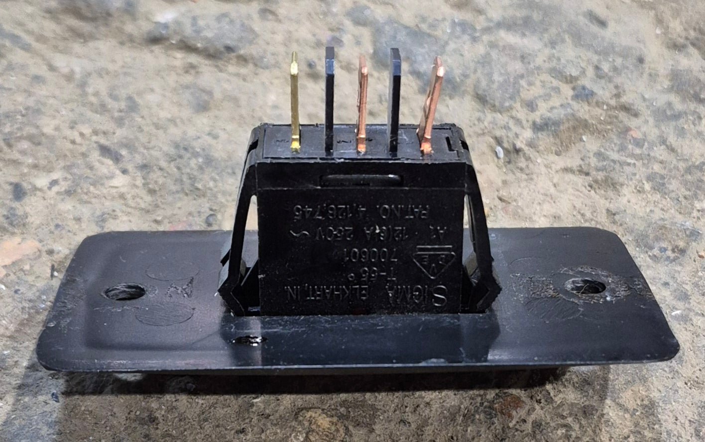 Used Water Heater Switch - Young Farts RV Parts