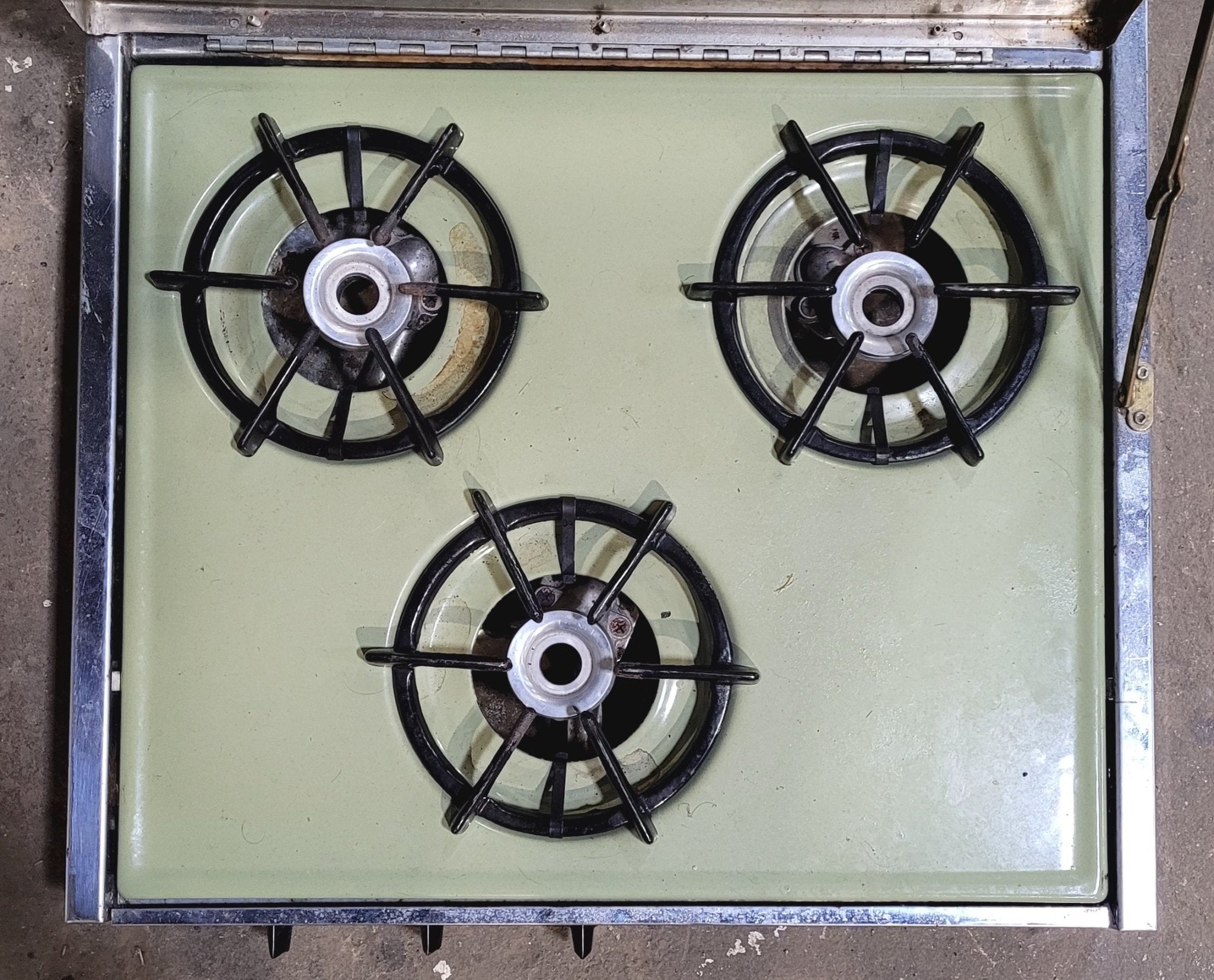 Used Wedgewood 3 Burner RV Cooktop - T - 212 - Young Farts RV Parts