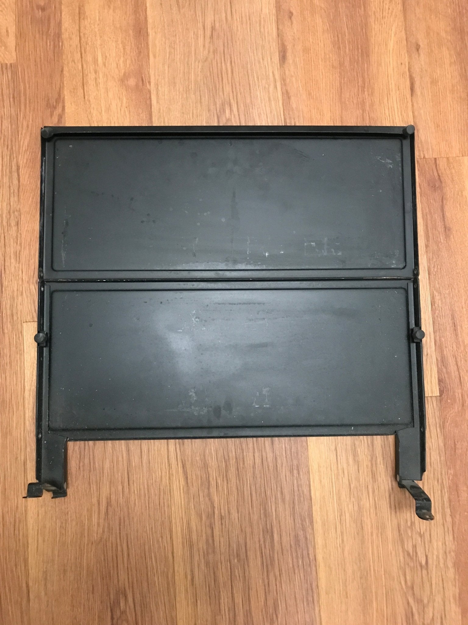 Used Wedgewood/Atwood Stove Bi fold Cover R2137BGP (BLACK) - Young Farts RV Parts