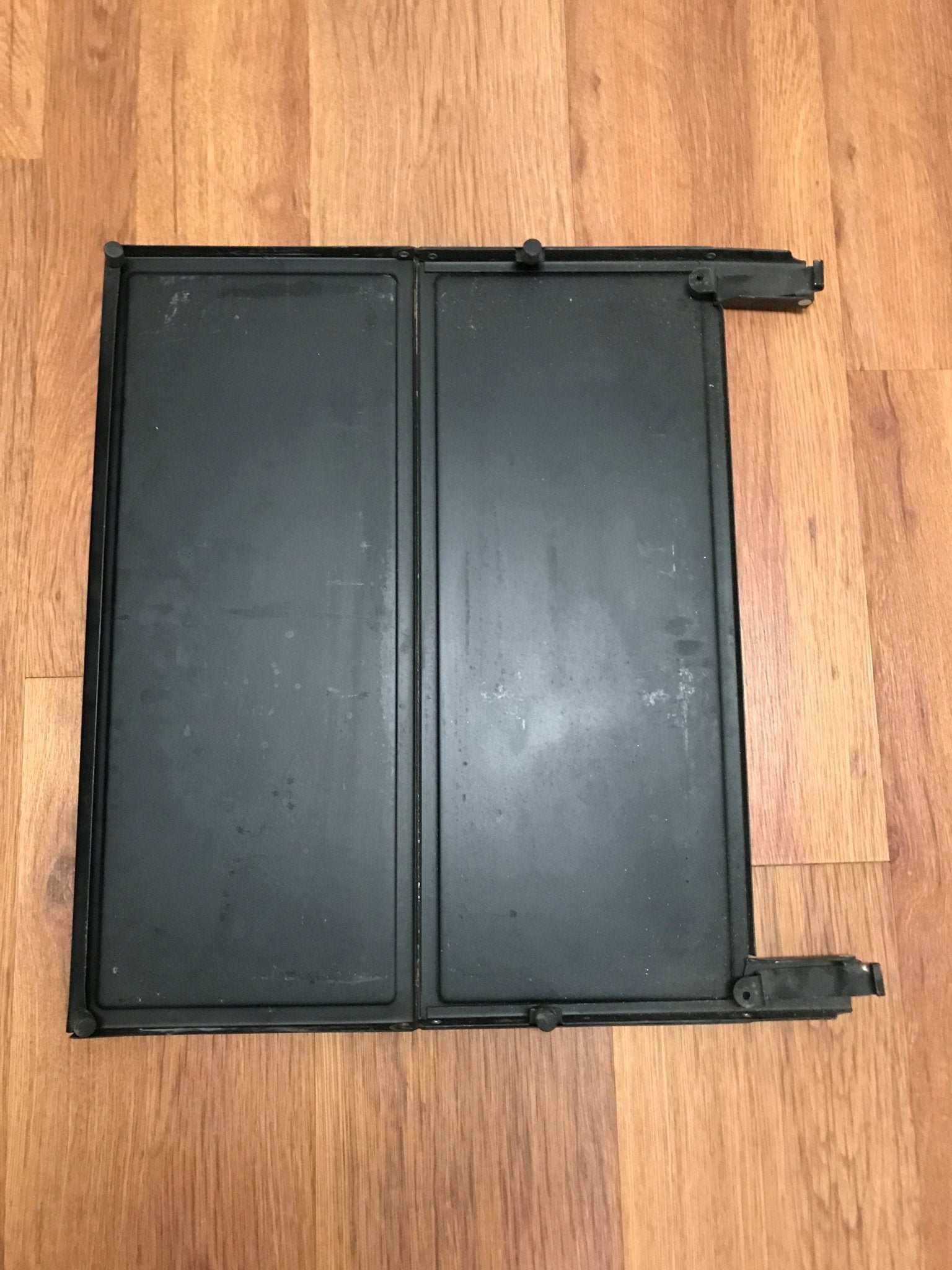 Used Wedgewood/Atwood Stove Bi fold Cover R2137BGP (BLACK) - Young Farts RV Parts