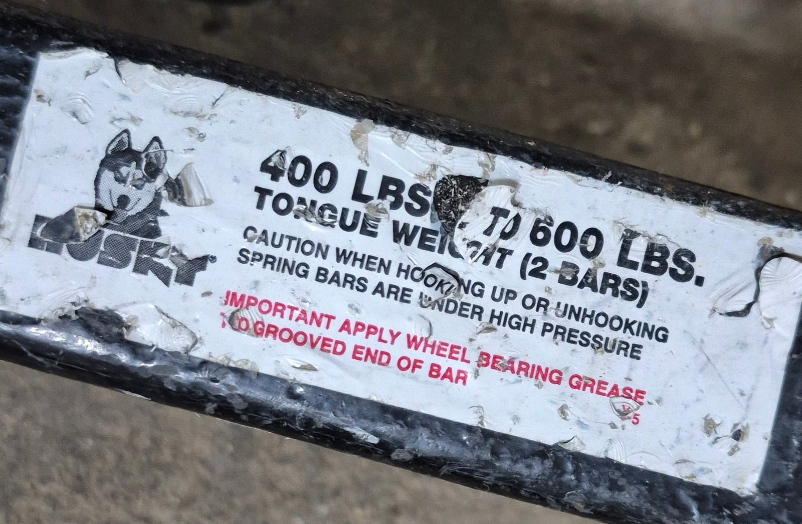 Used Weight Distribution Hitch System - Young Farts RV Parts