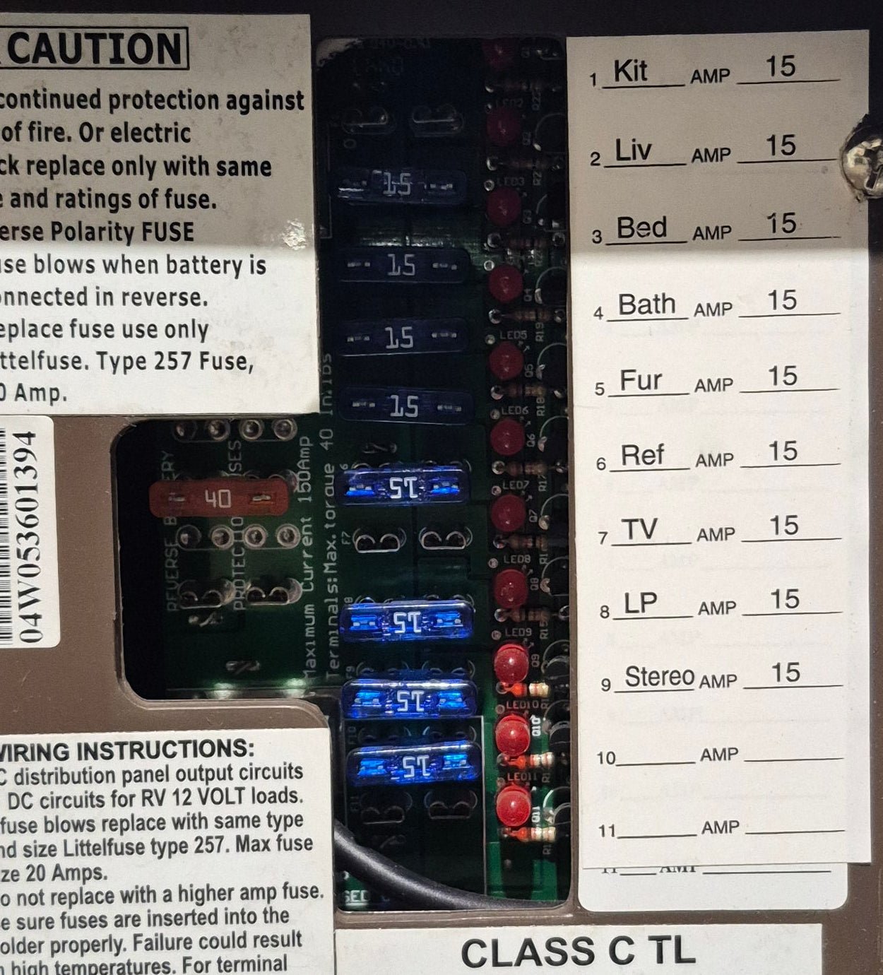 Used WFCO 35 AMP Converter WF - 8935AN - Young Farts RV Parts