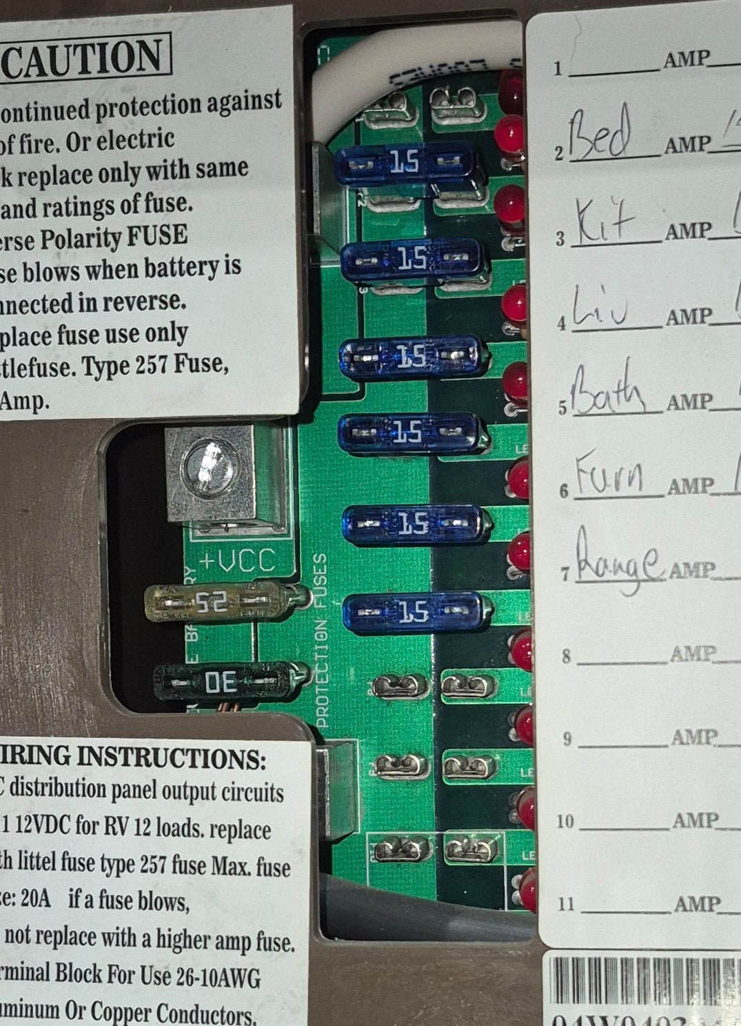 Used WFCO Converter, 30 AMP - WF - 8945AN - Young Farts RV Parts