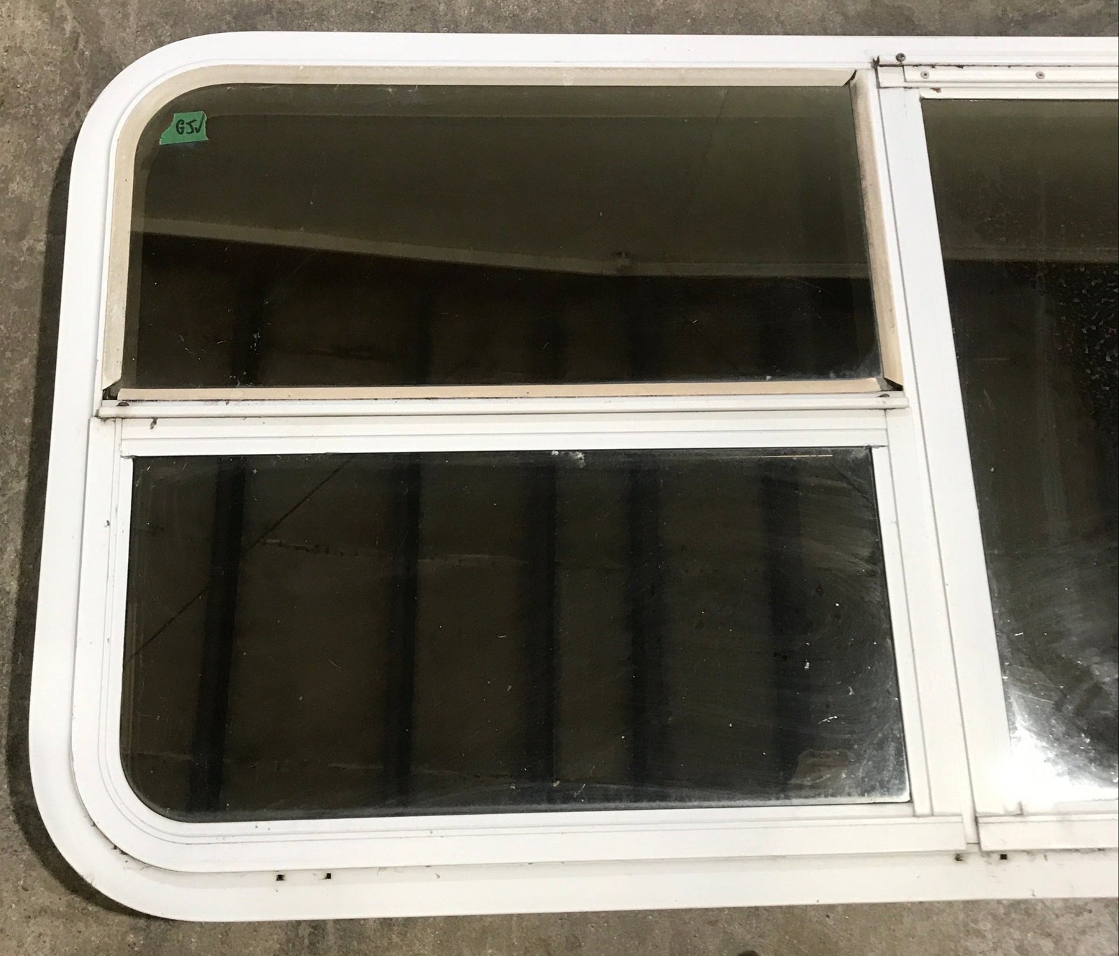 Used White Emergency Opening Window : 47 1/2