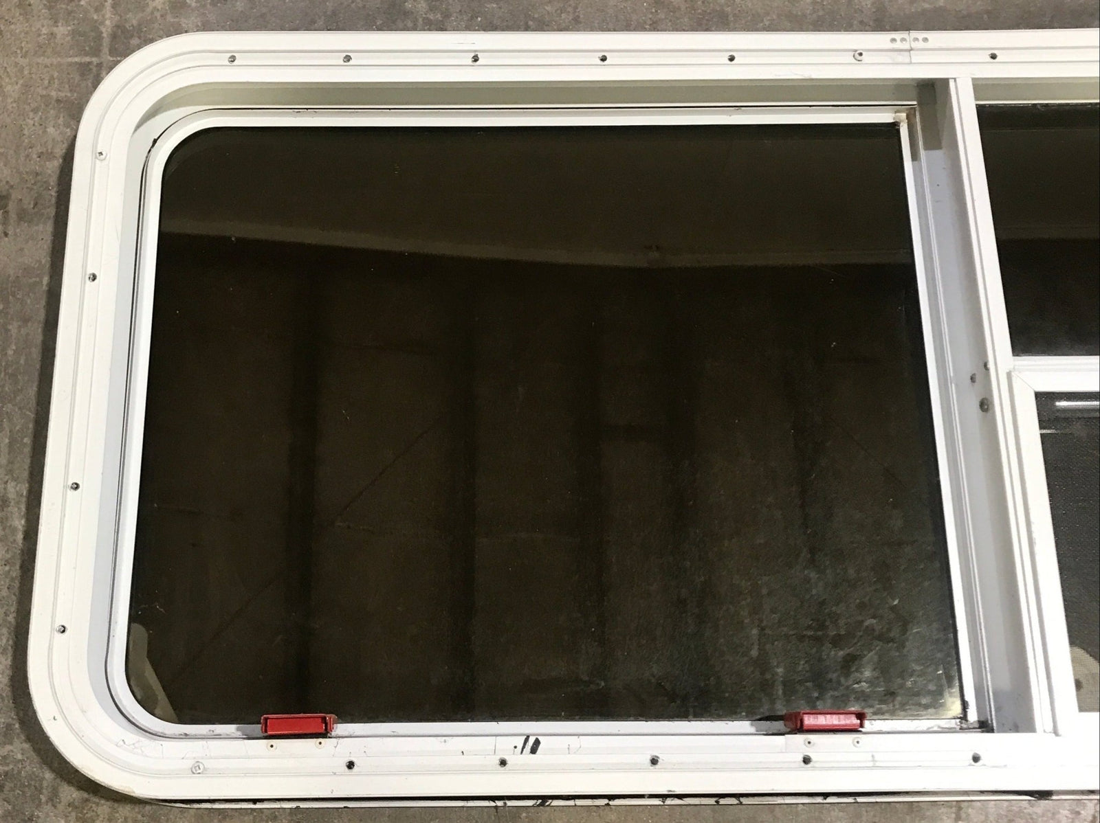 Used White Emergency Opening Window : 47 1/2