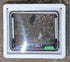 Used White Radius Emergency Opening Window : 18 7/8" W x 16 7/8" H x 1" D - Young Farts RV Parts