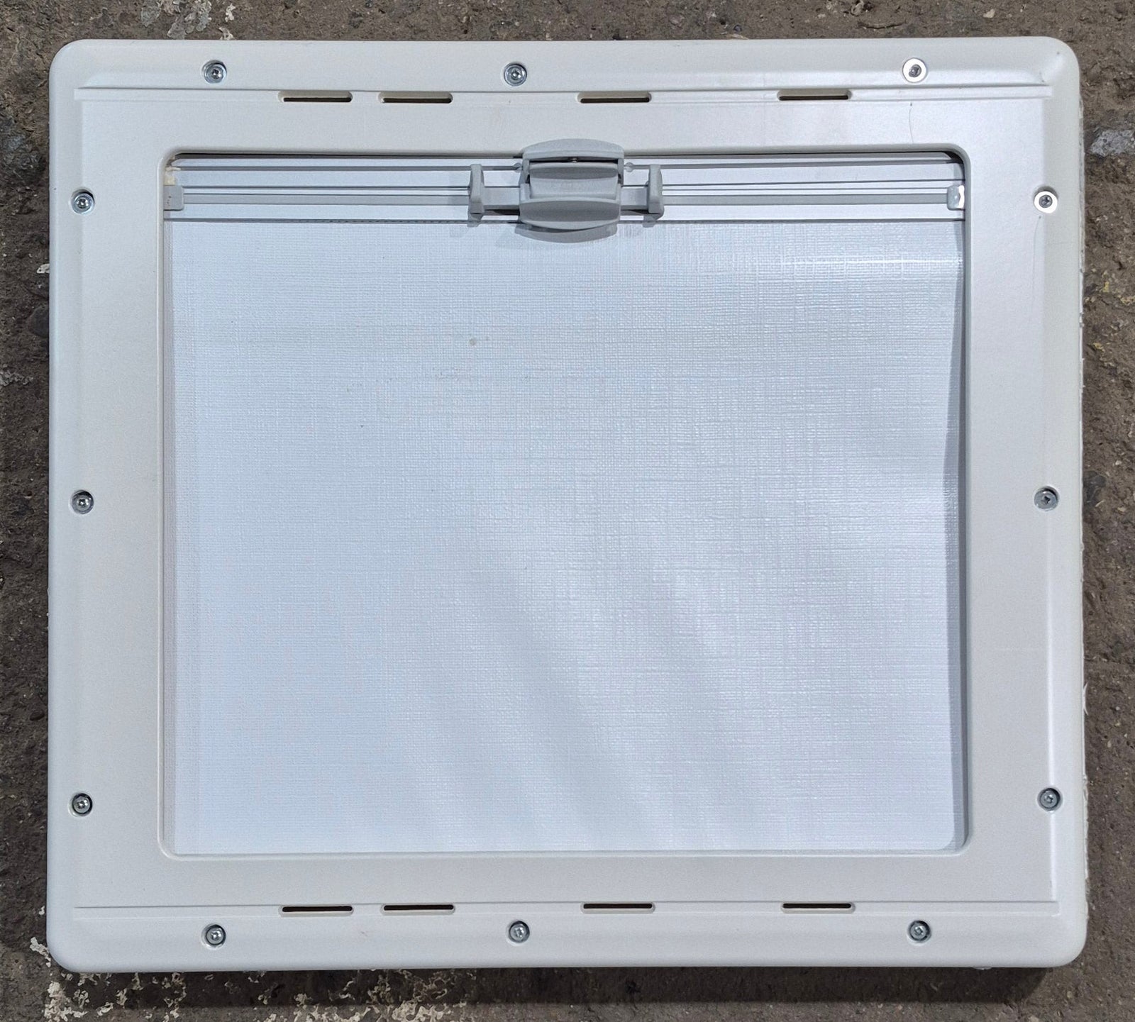 Used White Radius Emergency Opening Window : 18 7/8
