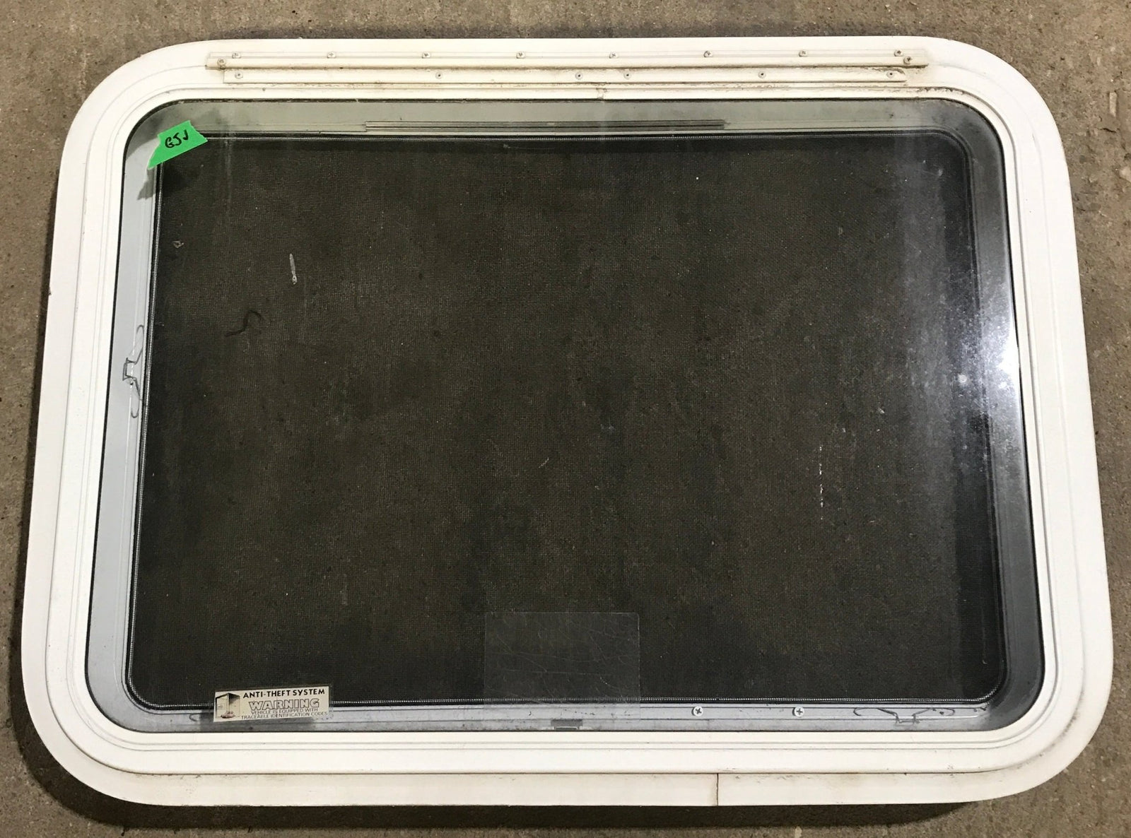 Used White Radius Emergency Opening Window : 29 1/2
