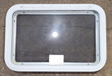 Used White Radius Emergency Opening Window : 29 1/4