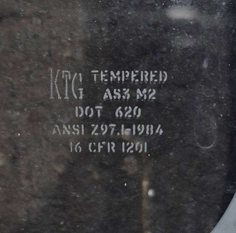 Used White Radius Emergency Opening Window : 29 1/4