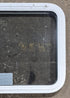 Used White Radius Emergency Opening Window : 29 1/4" W x 21 1/4" H x 1 3/4" D - Young Farts RV Parts