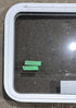 Used White Radius Emergency Opening Window : 29 1/4" W x 21 1/4" H x 1 3/4" D - Young Farts RV Parts