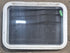 Used White Radius Emergency Opening Window : 29 1/4" W x 21 1/4" H x 1 7/8" D - Young Farts RV Parts