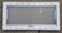 Used White Radius Emergency Opening Window : 34 3/4" W x 16 7/8" H x 1 1/8" D - Young Farts RV Parts