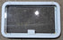 Used White Radius Emergency Opening Window : 35 1/2" W x 21 1/2" H x 1 1/8" D - Young Farts RV Parts