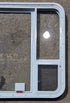 Used White Radius Emergency Opening Window : 35 1/2" W x 29 1/2" H x 2" D - Young Farts RV Parts