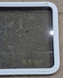 Used White Radius Emergency Opening Window : 35 1/4" W x 28 1/4" H x 1 7/8" D - Young Farts RV Parts