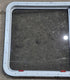 Used White Radius Emergency Opening Window : 35 1/4" W x 28 1/4" H x 1 7/8" D - Young Farts RV Parts