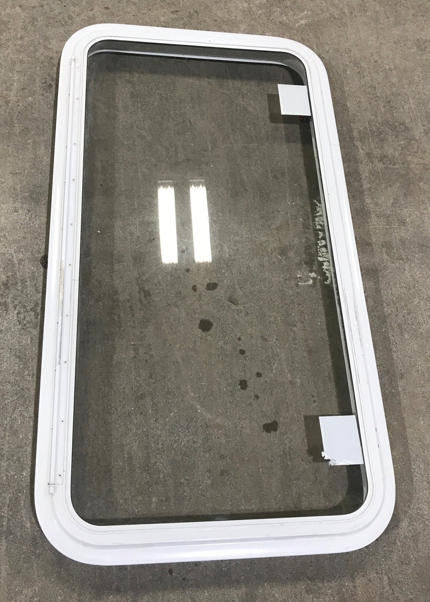 Used White Radius Emergency Opening Window : 41 1/2