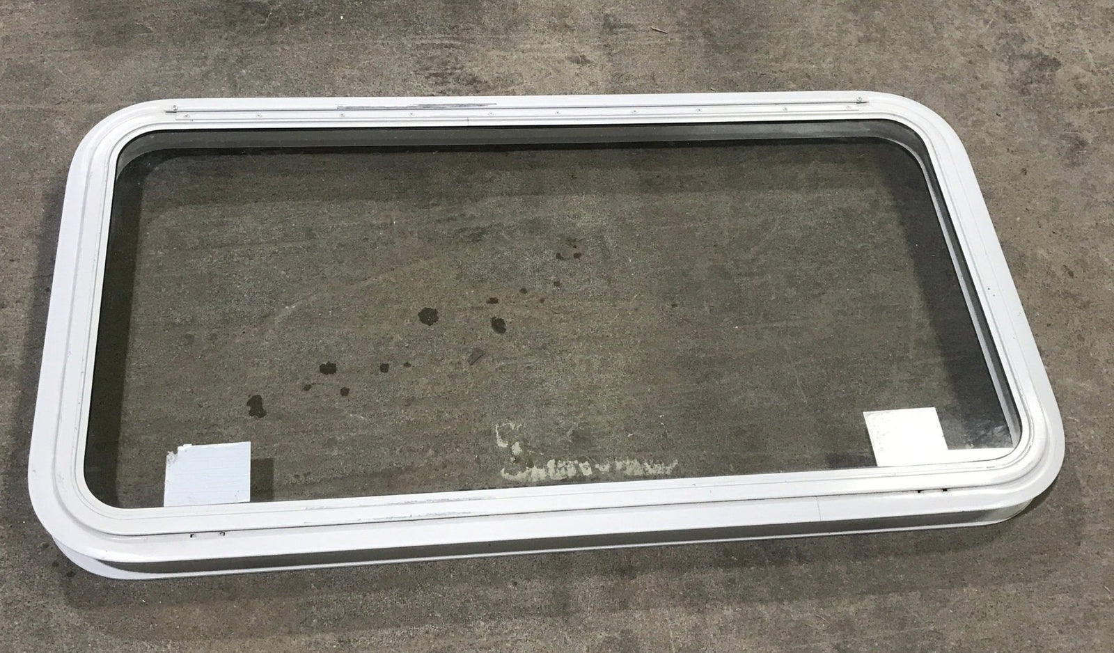 Used White Radius Emergency Opening Window : 41 1/2