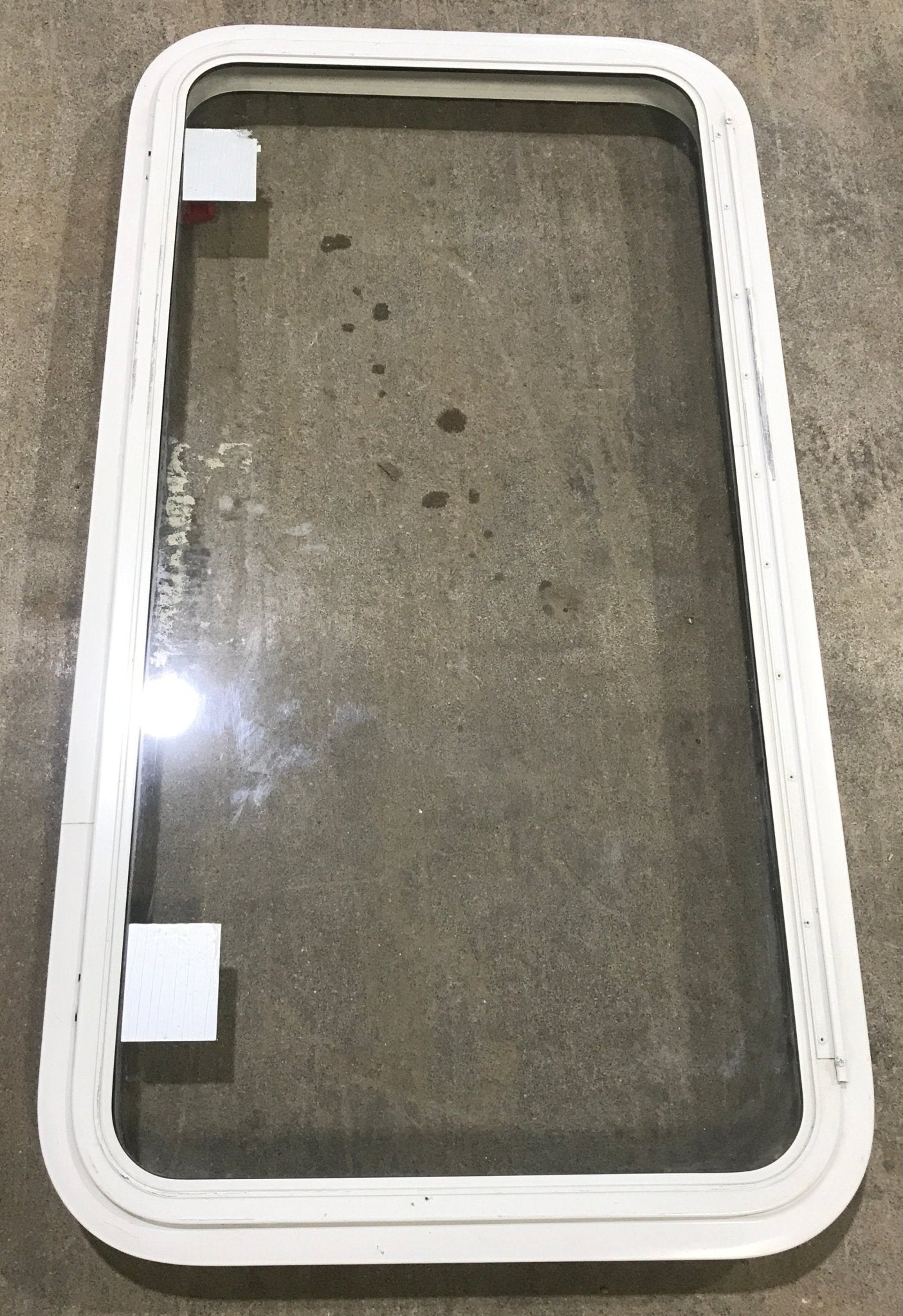 Used White Radius Emergency Opening Window : 41 1/2