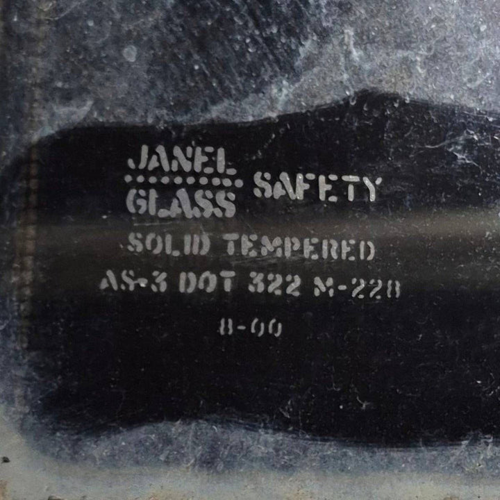 Used White Radius Emergency Opening Window - 42 1/2" X 21 1/4" X 2" - Young Farts RV Parts