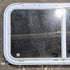 Used White Radius Emergency Opening Window - 42 1/2" X 21 1/4" X 2" - Young Farts RV Parts