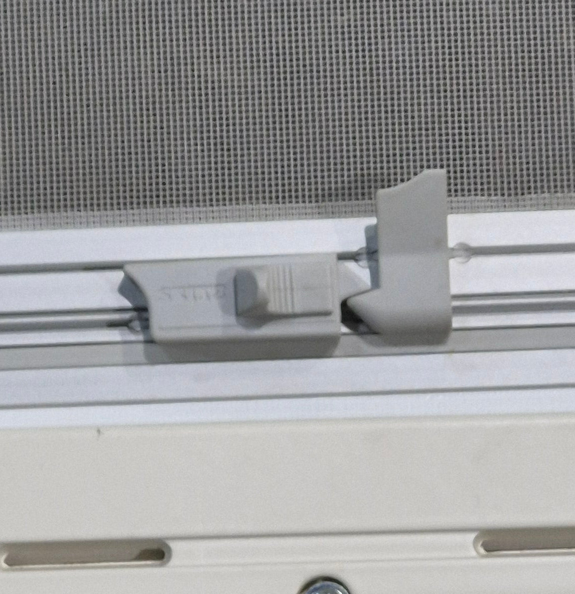 Used White Radius Emergency Opening Window : 46 5/8" W x 18 3/4" H x 1 1/8" D - Young Farts RV Parts