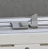 Used White Radius Emergency Opening Window : 46 5/8" W x 18 3/4" H x 1 1/8" D - Young Farts RV Parts