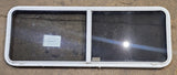 Used White Radius Emergency Opening Window : 60 1/4