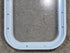Used White Radius Non Opening Window : 12 1/2" W x 17 3/4" H x 1 3/4" D - Young Farts RV Parts