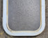 Used White Radius Non Opening Window : 12 1/2" W x 17 3/4" H x 1 3/4" D - Young Farts RV Parts