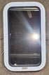 Used White Radius Non Opening Window : 13 1/2" W x 23 1/2" H x 1 7/8" D - Young Farts RV Parts