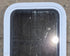 Used White Radius Non Opening Window : 13 1/2" W x 23 1/2" H x 1 7/8" D - Young Farts RV Parts