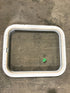 Used White Radius Non Opening Window : 17 1/2" W x 21 1/2" H x 1 1/2" D - Young Farts RV Parts